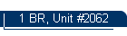 1 BR, Unit #2062