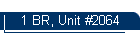 1 BR, Unit #2064