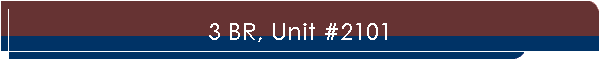 3 BR, Unit #2101